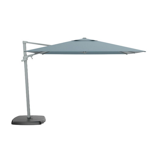 10 hanging umbrella patio sun shade ELM 10" Ft Cantilever Offset Outdoor Patio Umbrella, Beige
