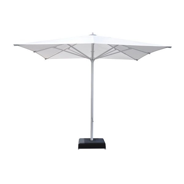9 ft. aluminum market auto tilt patio umbrella in almond allen + roth 9-ft Aluminum Beige Auto-tilt Market Patio Umbrella in the Patio  Umbrellas department at Lowes.com